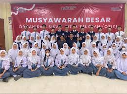 Musyawarah besar para siswa/i bersama para guru